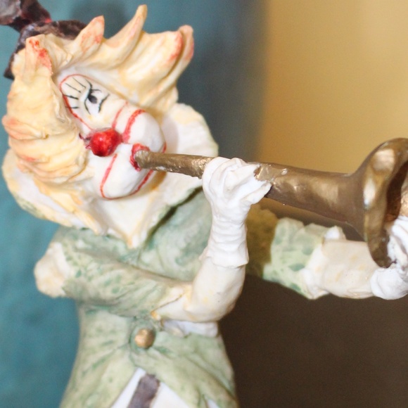 Lot of 4 Big top musical band circus clowns Resin Cast Hand panted - Picture 15 of 15